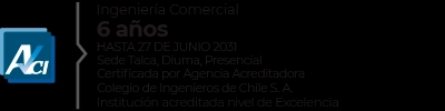 Información sobre un programa de Ingeniería Comercial en Talca.