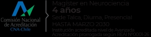 Información sobre el Magíster en Neurociencia en Talca, disponible hasta marzo de 2030.