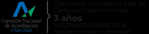 Título del programa de Doctorado en Didáctica de las Ciencias Experimentales en Chile.