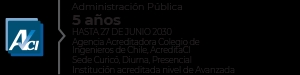 Certificado de acreditación en Administración Pública por 5 años.