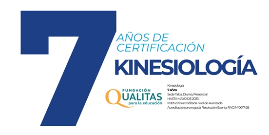 Celebramos 7 años de certificación en kinesiología.