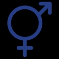 Símbolo que representa la diversidad de género.
