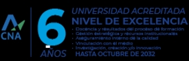 Carrera destacada de una universidad acreditada con 6 años de excelencia en formación.