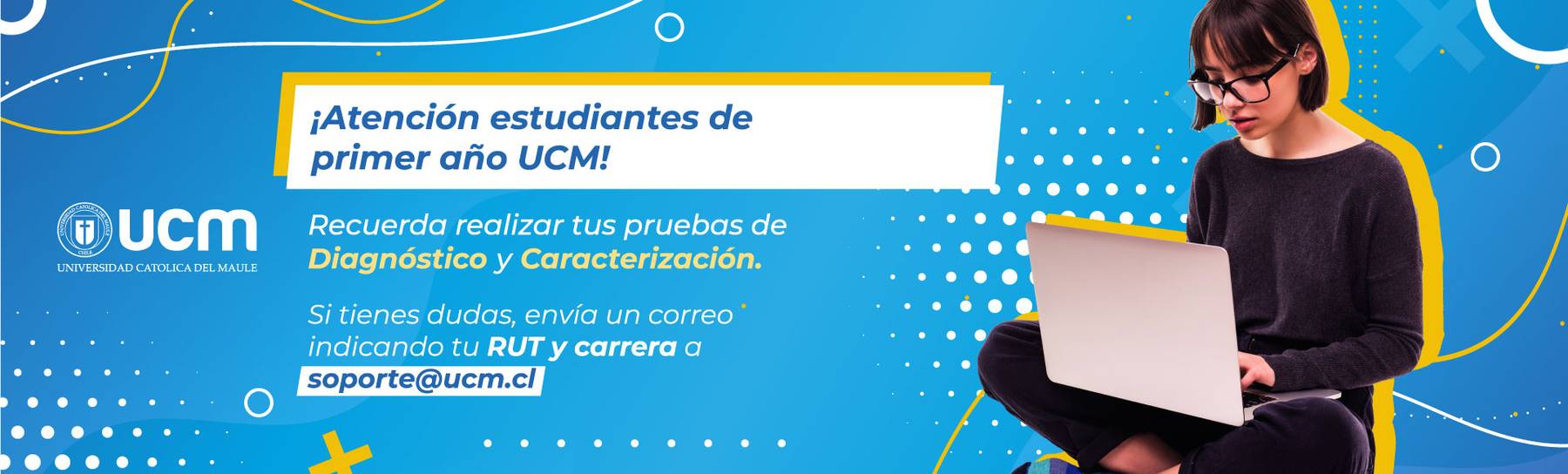 Aviso importante para los estudiantes de primer año de la UCM sobre sus pruebas.