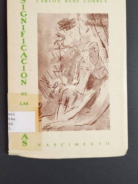 La imagen muestra la portada de un libro titulado 'Significación de las As', escrito por Carlos Rene Correa.