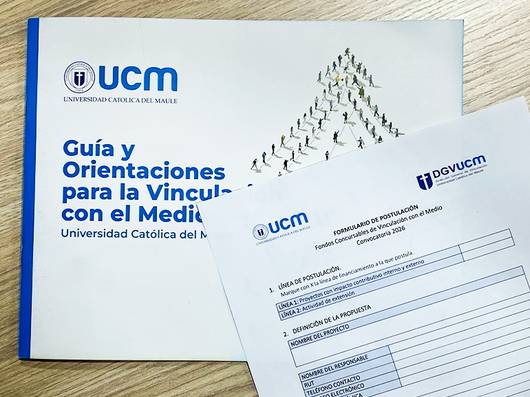 Guía de la Universidad Católica del Maule sobre vinculación con el medio.