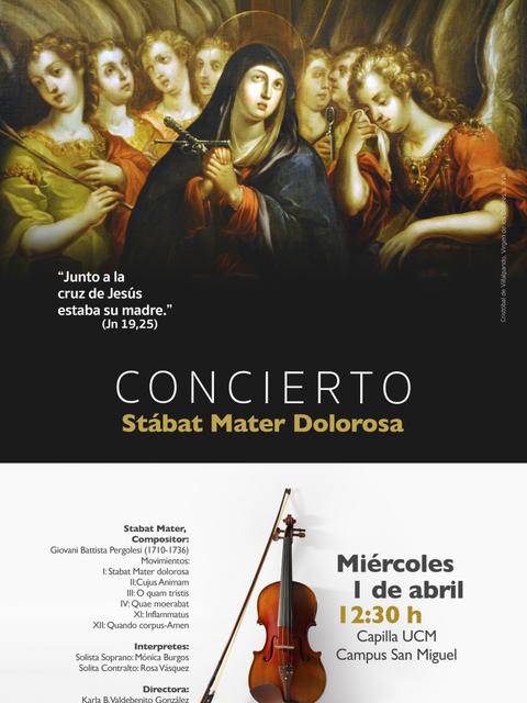 Un concierto con música clásica en la Capilla UCM.