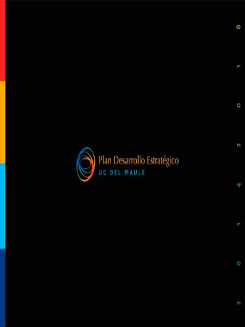 Este es el logo del Plan Desarrollo Estratégico de la UC del Maule.