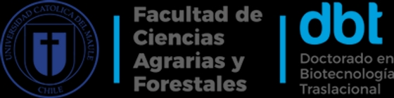 Logo de la Facultad de Ciencias Agrarias y Forestales de la Universidad Católica del Maule.