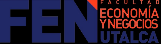 Logo de la Facultad de Economía y Negocios de la Universidad Talca.