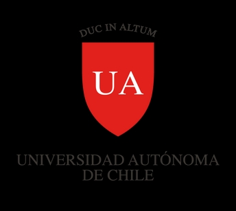 Escudo de la Universidad Autónoma de Chile con sus iniciales y lema.