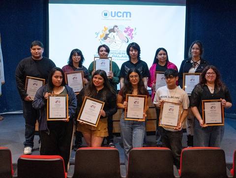 Ceremonia de premiación Microcuentos en 100 Palabras UCM.