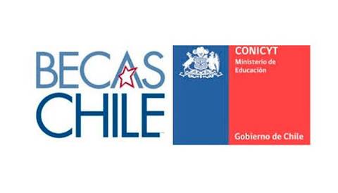 Logotipo de las Becas Chile del Ministerio de Educación.
