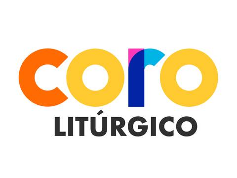 Logo colorido de un coro litúrgico.