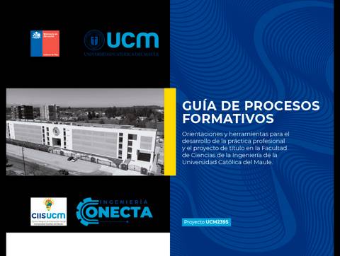 Guía para los procesos formativos de la Universidad Católica del Maule.