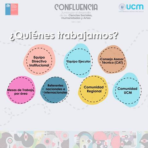 Este gráfico muestra a quiénes se trabaja en el proyecto Confluencia.