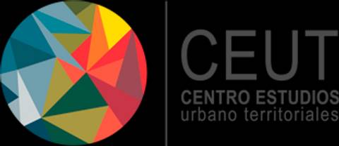 Logo del Centro de Estudios Urbanos Territoriales, que presenta un diseño geométrico colorido.