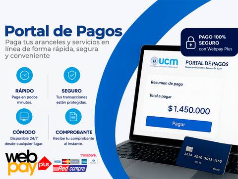 Imagen promocional del portal de pagos destacando rapidez y seguridad en transacciones.