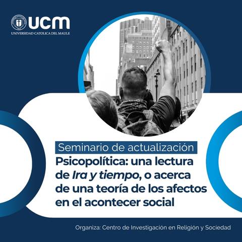 Un seminario sobre psicopolítica y afectos en el contexto social.