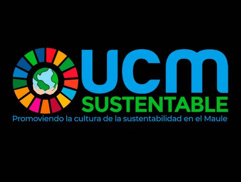Logo de UCM Sustentable promoviendo la cultura de la sustentabilidad en el Maule.
