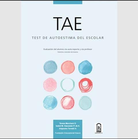Imagen de la portada del Test de Autoestima del Escolar (TAE).