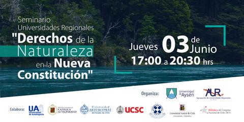 Convocatoria a un seminario sobre los derechos de la naturaleza en la nueva constitución.