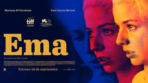 La imagen es un cartel de la película 'Ema'.