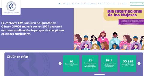 La imagen celebra el Día Internacional de las Mujeres con un enfoque en la igualdad de género en la educación.