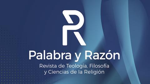 La imagen presenta el logo y el título de una revista dedicada a la teología, filosofía y ciencias de la religión.