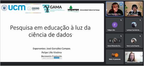Presentación sobre investigación en educación utilizando la ciencia de datos.