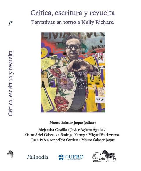 Portada del libro que presenta críticas y ensayos sobre Nelly Richard.