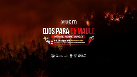 Campaña de prevención de incendios en la región del Maule.