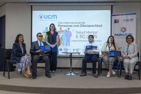 Actividad en conmemoración del Día Internacional de Personas con Discapacidad en la UCM, centrada en la salud mental e inclusión.