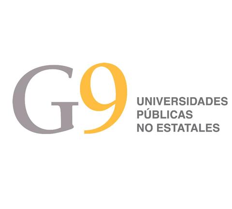 Logotipo del Grupo G9 de Universidades Públicas no Estatales en España.