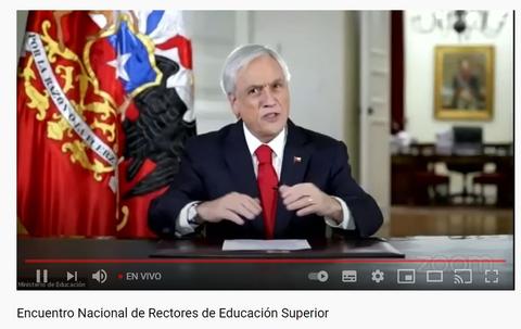 Discurso durante el Encuentro Nacional de Rectores de Educación Superior.