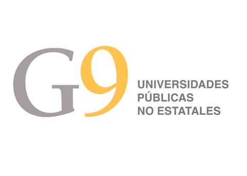 Logo del G9 que agrupa universidades públicas no estatales.