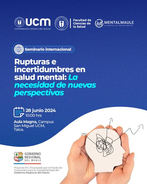 El seminario internacional aborda la necesidad de nuevas perspectivas en la salud mental.