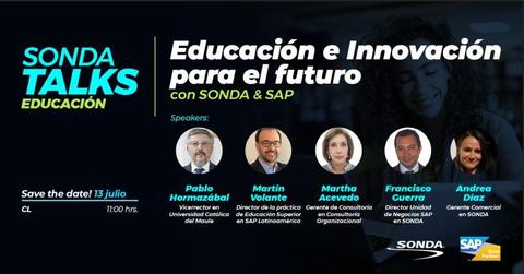 Evento sobre educación e innovación protagonizado por Sonda y SAP.